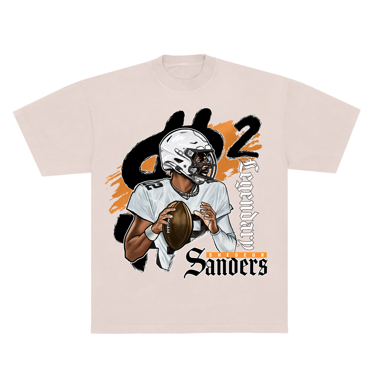 2Legendary Photo Tee - Natural