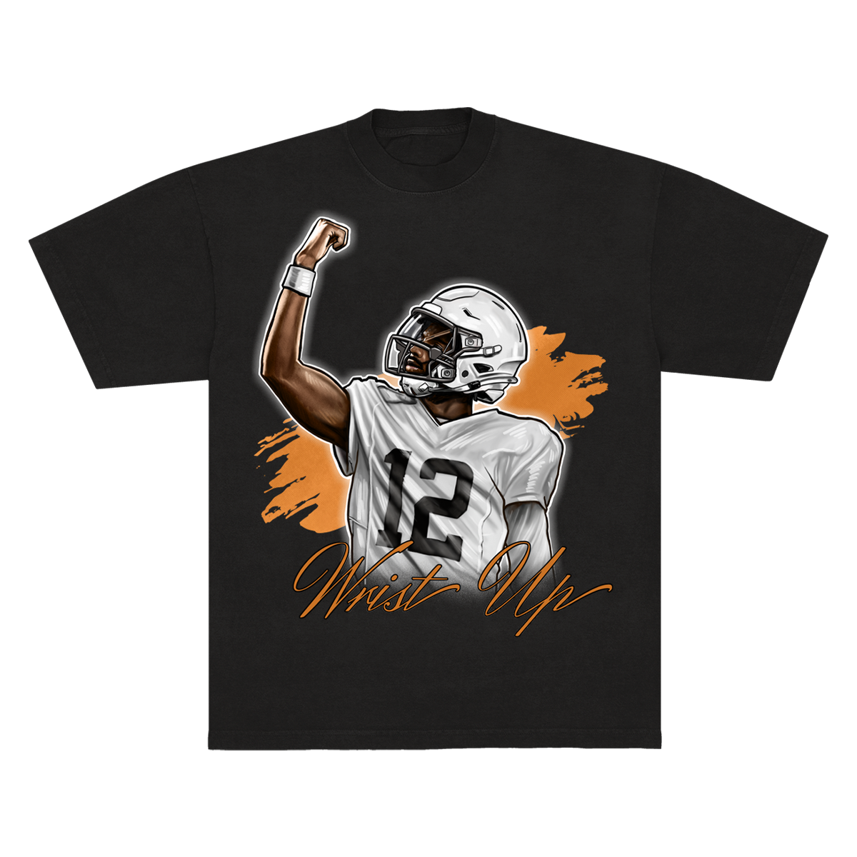 Wrist Up Tee - Black