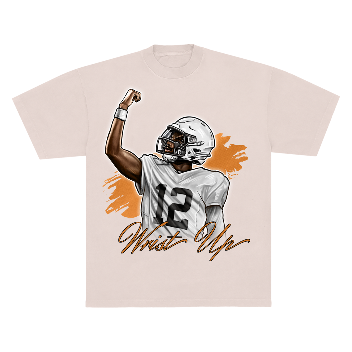 Wrist Up Tee - Natural